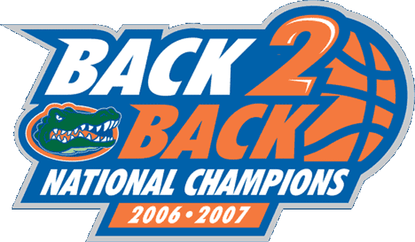 Florida Gators 2007 Champion Logo iron on paper